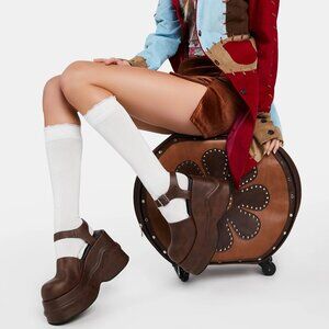 Delias x Dolls Kill Catching Flights Platform Mules